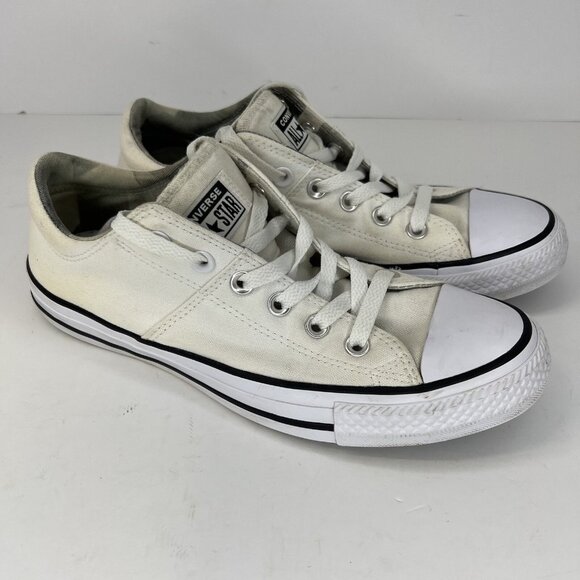 Converse Chuck Taylor All Star LowTop Ivory M7652 Men's Size 7 Women's Size 9 - Picture 2 of 8